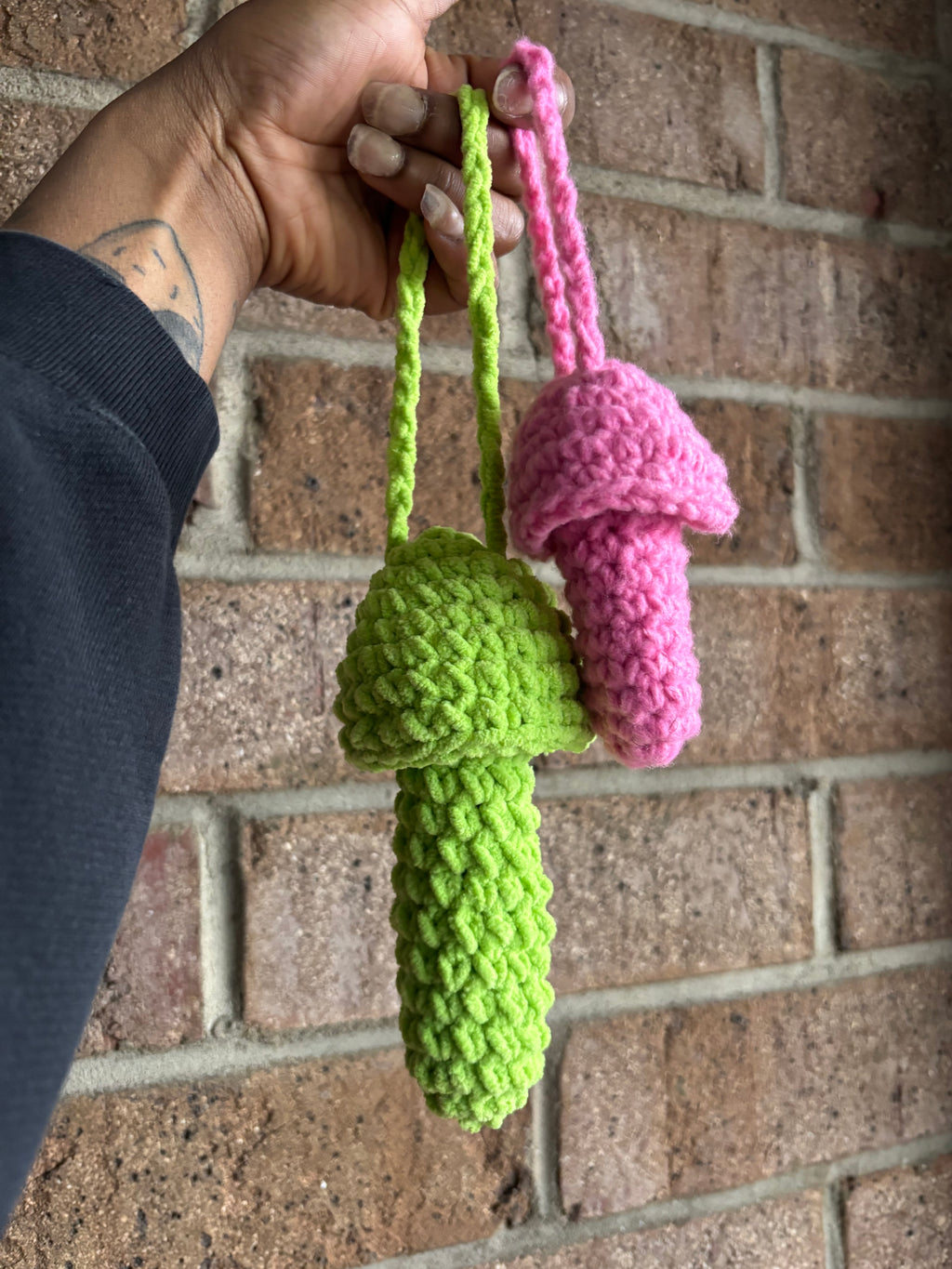 Shroomy Plushy Keychain (Med)