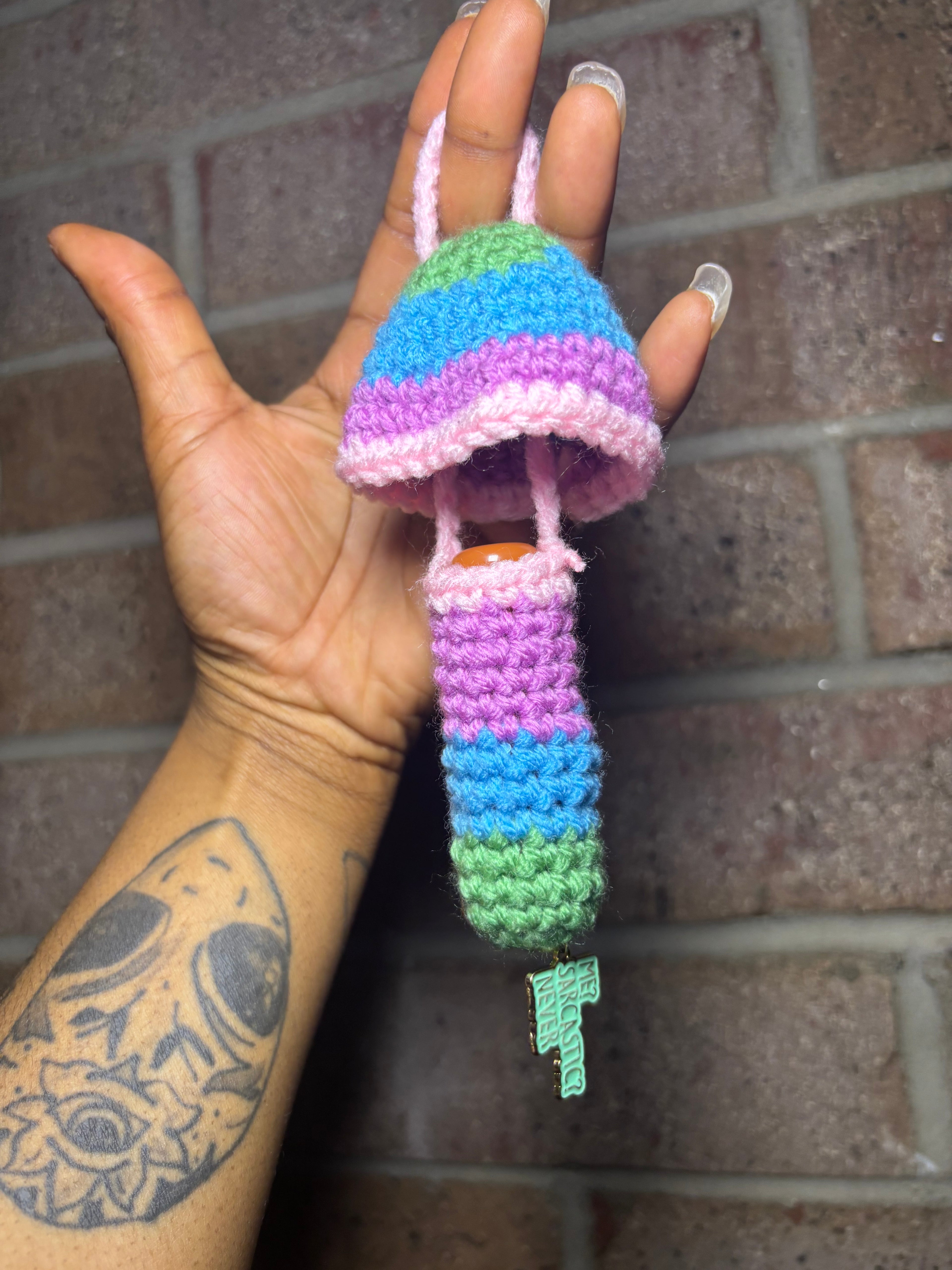 Charm Shroomy Keychain
