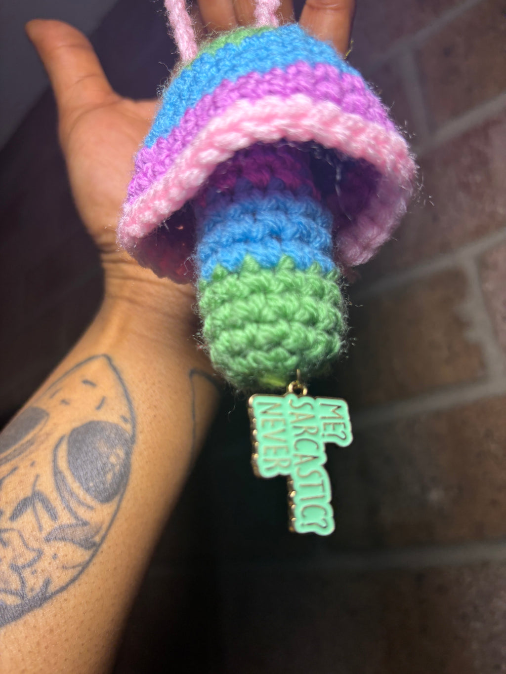 Charm Shroomy Keychain